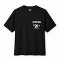 ⁠T-shirt Oversize Boxy "Singe" Noir⁠